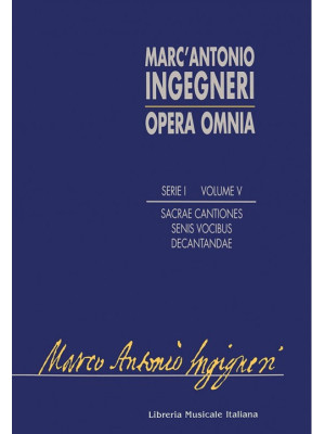 Opera omnia. Serie prima: m...