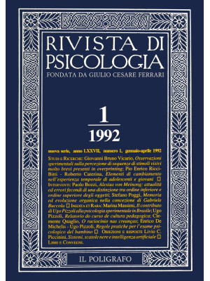 Rivista di psicologia (1992...