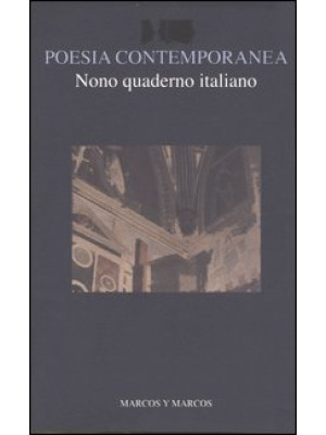 Nono quaderno italiano di poesia contemporanea