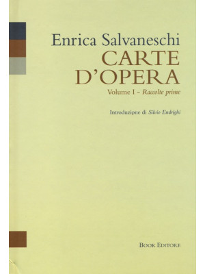 Carte d'opera. Vol. 1: Racc...
