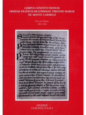 Corpus Constitutionum ordin...