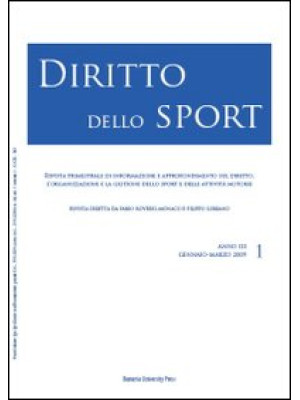 Diritto dello sport (2009)....