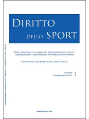 Diritto dello sport (2010)....