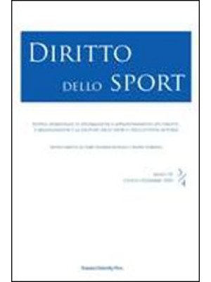 Diritto dello sport (2010) ...