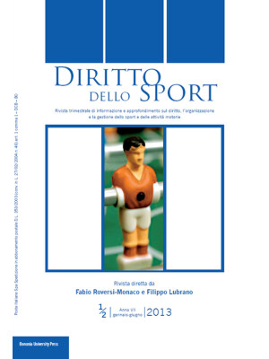 Diritto dello sport (2013) ...