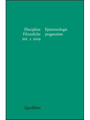 Discipline filosofiche (2009). Vol. 2: Epistemologie pragmatiste