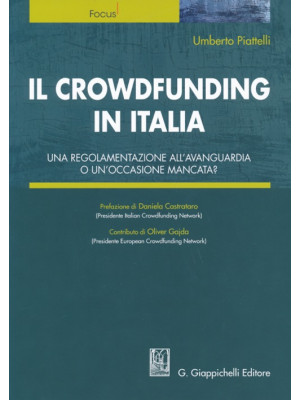 Il crowdfunding in Italia. ...