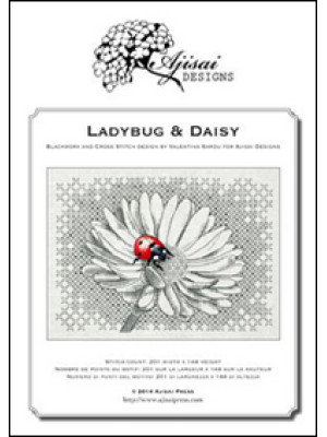 Ladybug & daisy. Cross stit...