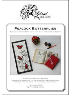 Peacock butterflies. Cross ...