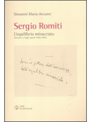 Sergio Romiti. L'equilibrio...