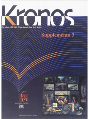 Kronos. Supplemento. Vol. 3