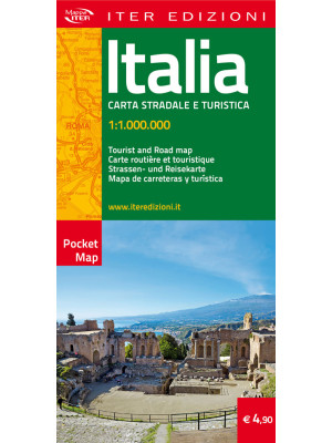 Italia. Pocket map 1:1.000.000