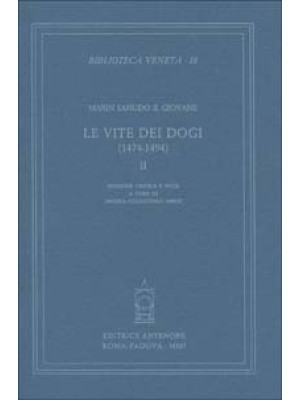 Le vite dei dogi (1474-1494...