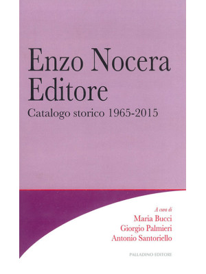 Enzo Nocera editore. Catalo...