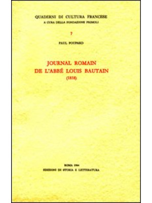 Journal romain de l'abbé Lo...