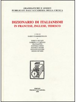 Dizionario di italianismi i...