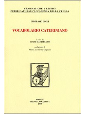Vocabolario cateriniano (ri...