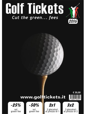 Golf tickets 2016. Cut the ...