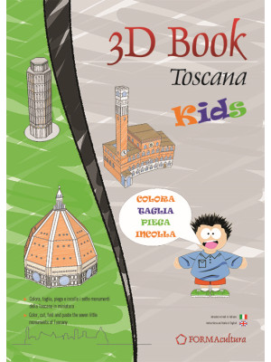 3D book Toscana kids