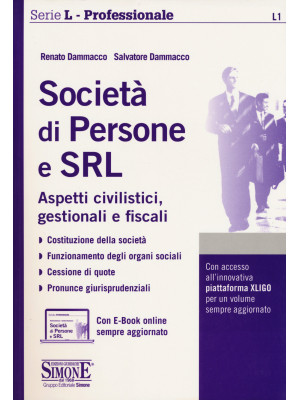 Società di persone e SRL. A...