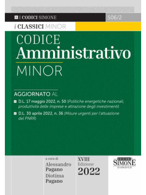 Codice amministrativo minor