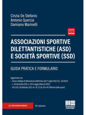 Associazioni sportive dilettantistiche (ASD) e società sportive (SSD)