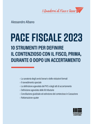 Pace fiscale 2023. 10 strum...
