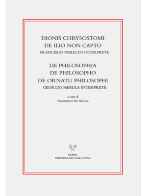 Dionis Chrysostomi de ilio ...