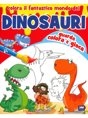 Colora il fantastico mondo dei dinosauri