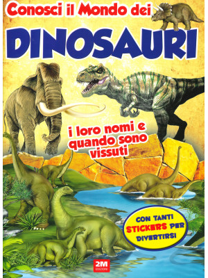 Dinosauri. Sticker. Trendy model. Ediz. a colori