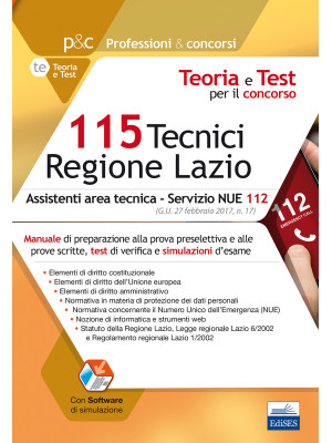 115 Tecnici Regione Lazio. ...