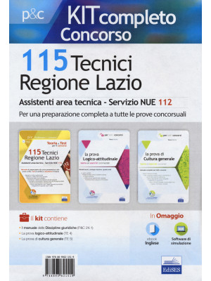 115 Tecnici Regione Lazio. ...