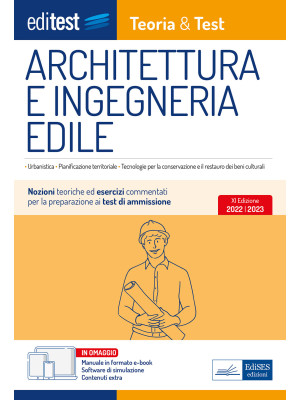 Architettura e ingegneria edile: manuale di teoria e test. Con ebook. Con software di simulazione