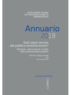Annuario AIPDA 2019. Quali ...