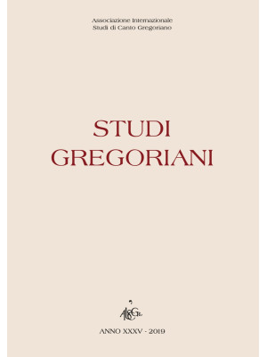 Studi gregoriani (2019)