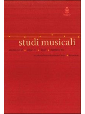Studi musicali (2010). N.S....