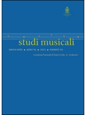 Studi musicali (2012). N.S....