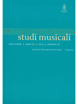 Studi musicali (2014). N.S....