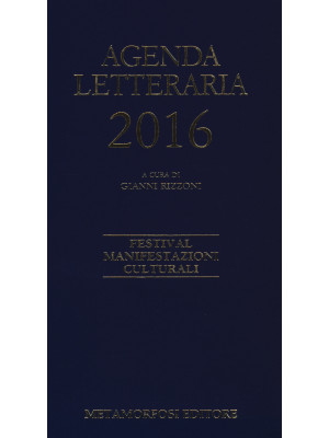 Agenda letteraria 2016