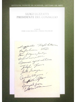 Luigi Luzzatti, Presidente ...