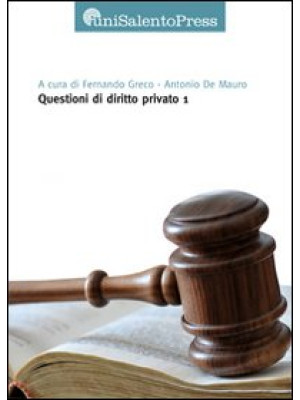 Questioni di diritto privat...