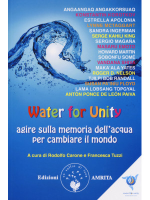 Water for unity. Agire sull...