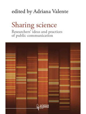 Sharing science. Researcher...