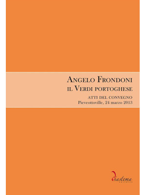 Angelo Frondoni. Il Verdi p...