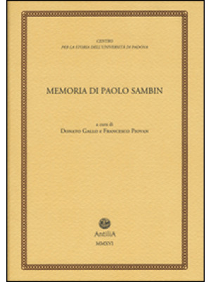Memoria di Paolo Sambin (19...