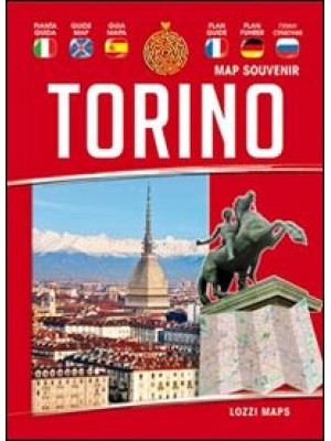 Torino map souvenir. Guida ...