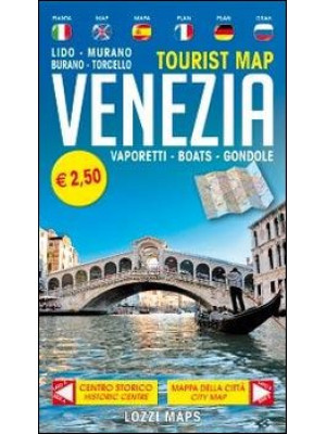 Venezia tourist map