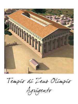 Agrigento, Tempio di Zeus. ...