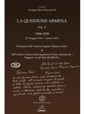 La questione armena 1908-19...