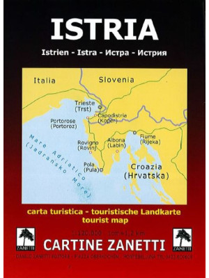 Istria-Istrien-Istra. Carta...